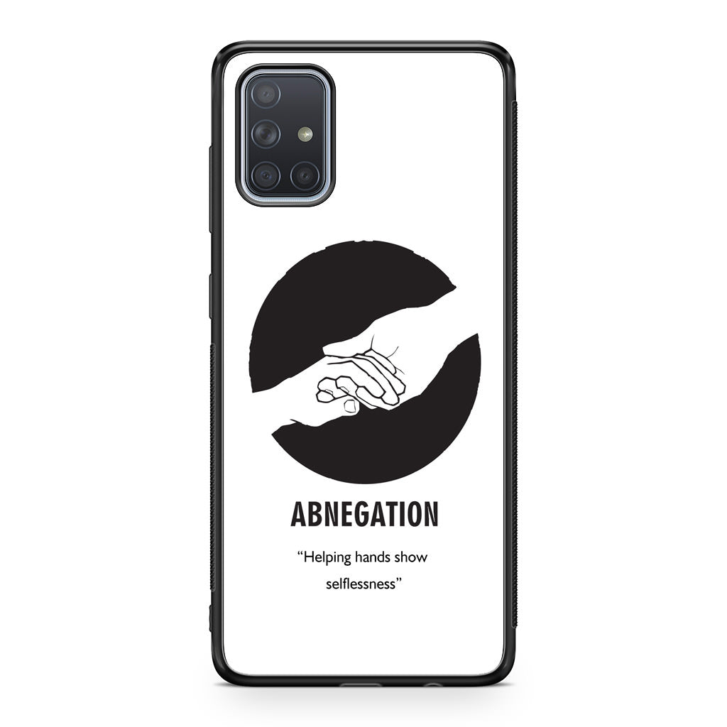 Abnegation Divergent Faction Galaxy A51 / A71 Case