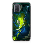 Abstract Green Blue Art Galaxy A51 / A71 Case