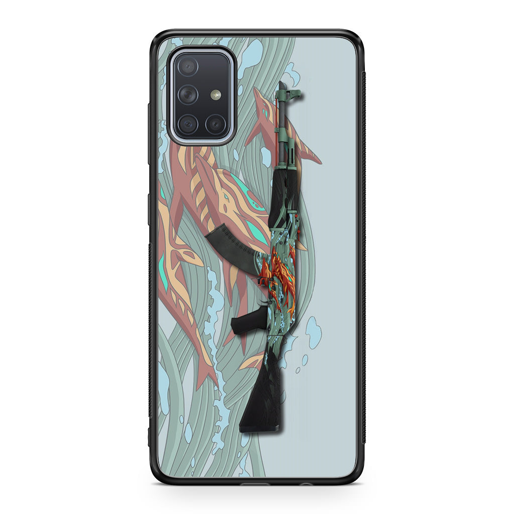 AK-47 Aquamarine Revenge Galaxy A51 / A71 Case
