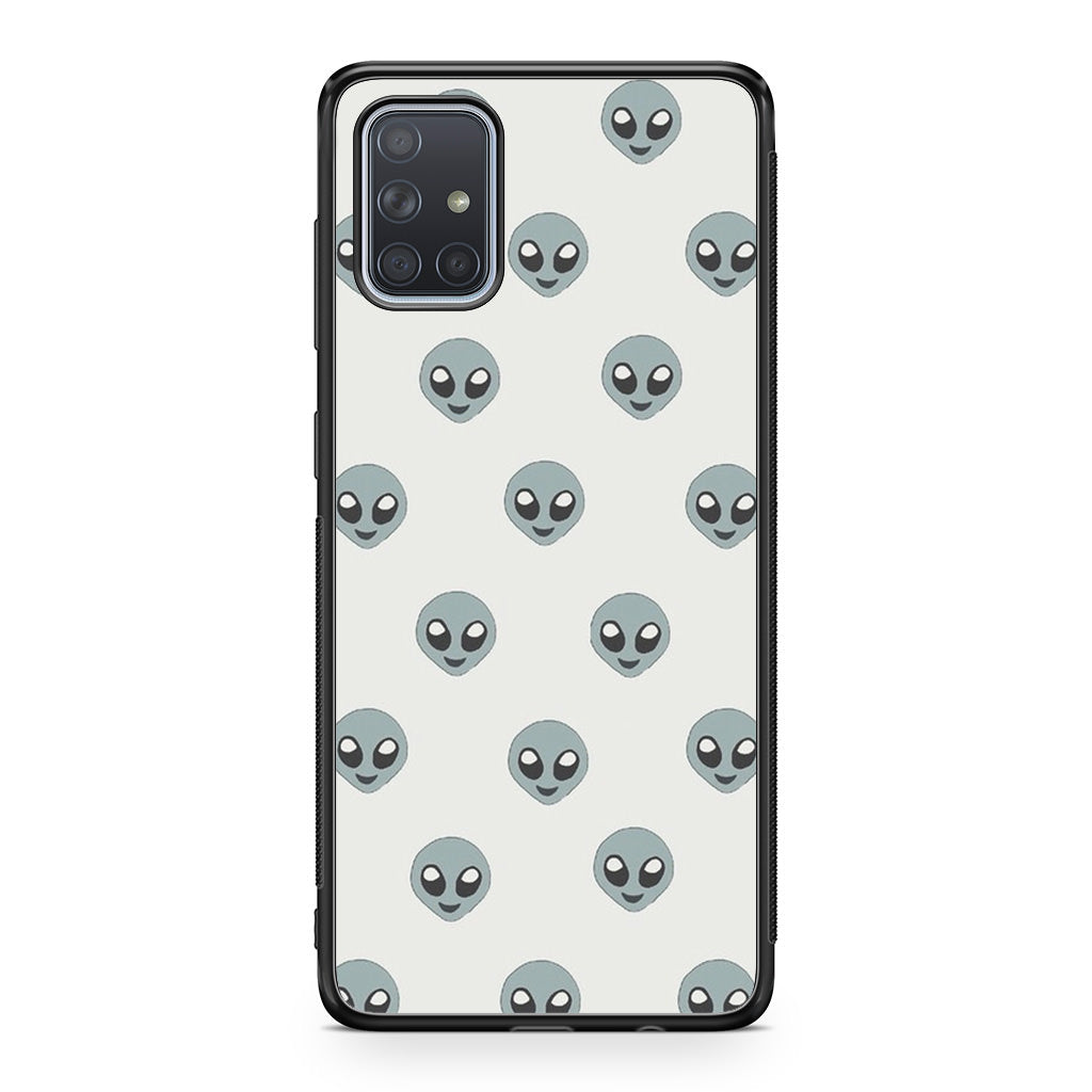 Aliens Pattern Galaxy A51 / A71 Case