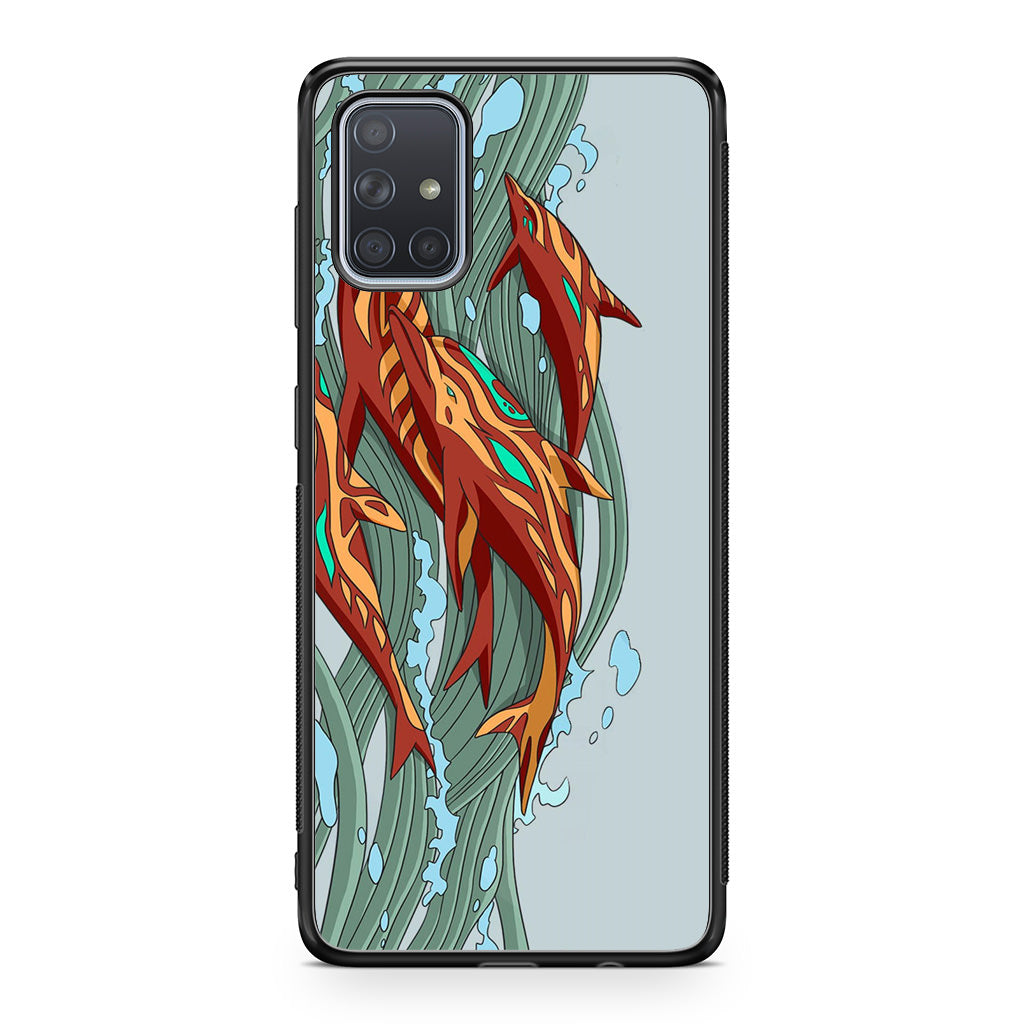 Aquamarine Revenge Galaxy A51 / A71 Case