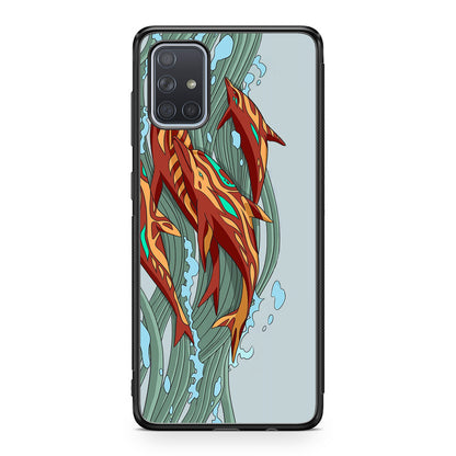 Aquamarine Revenge Galaxy A51 / A71 Case