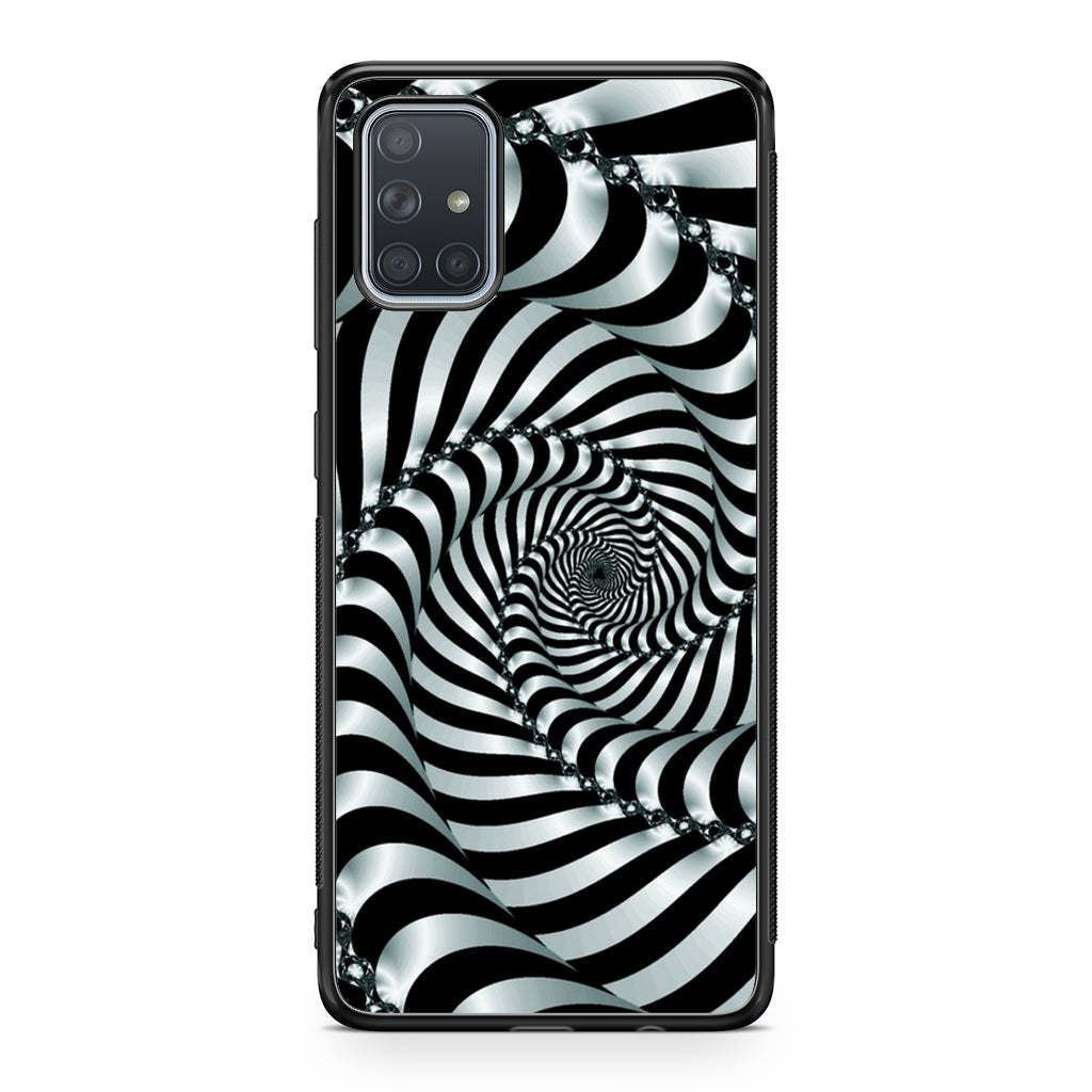 Artistic Spiral 3D Galaxy A51 / A71 Case