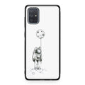 Astronaut Moon Balloon Galaxy A51 / A71 Case