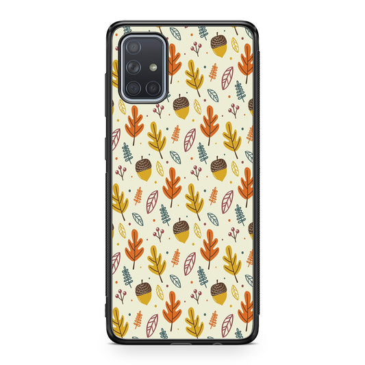 Autumn Things Pattern Galaxy A51 / A71 Case