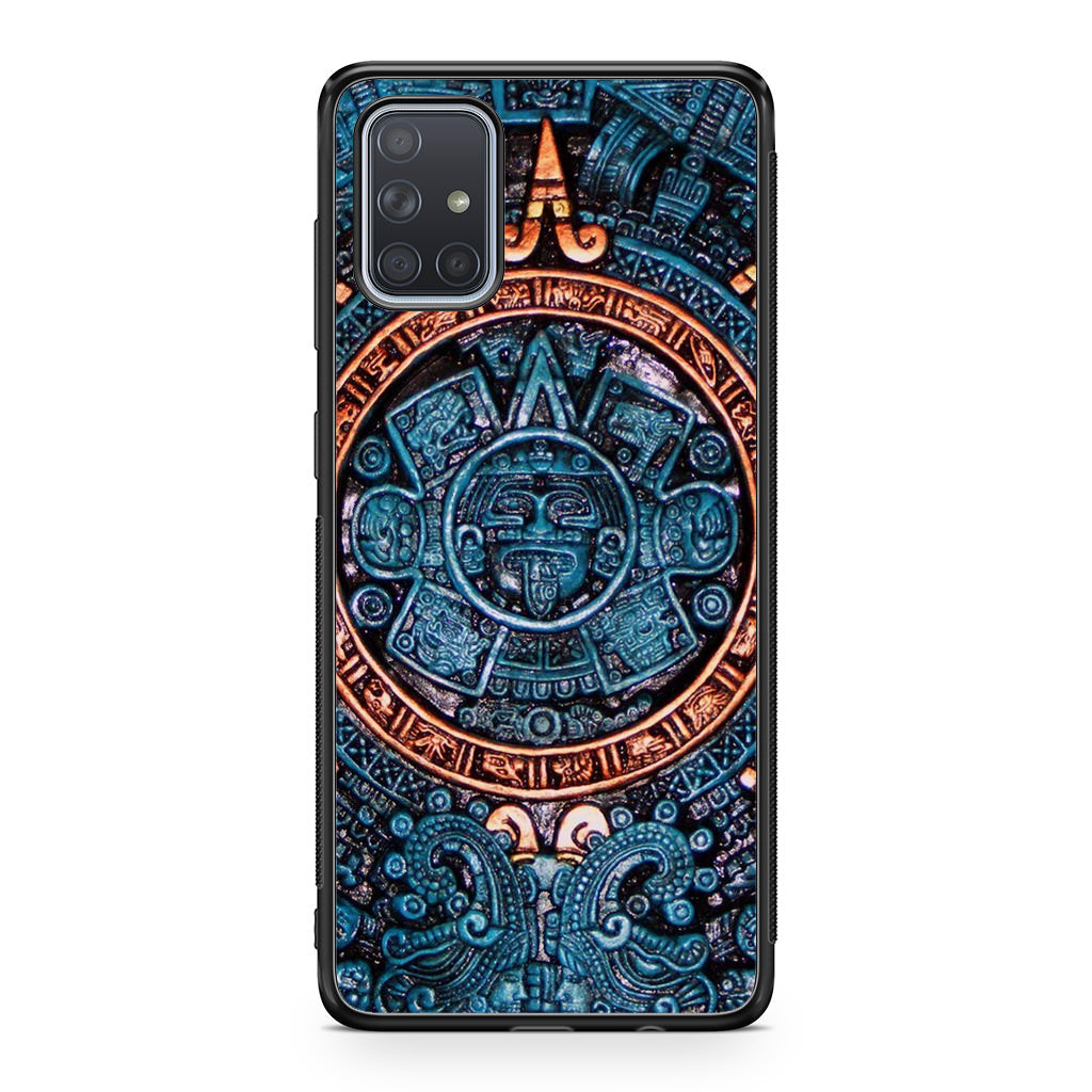 Aztec Calendar Galaxy A51 / A71 Case