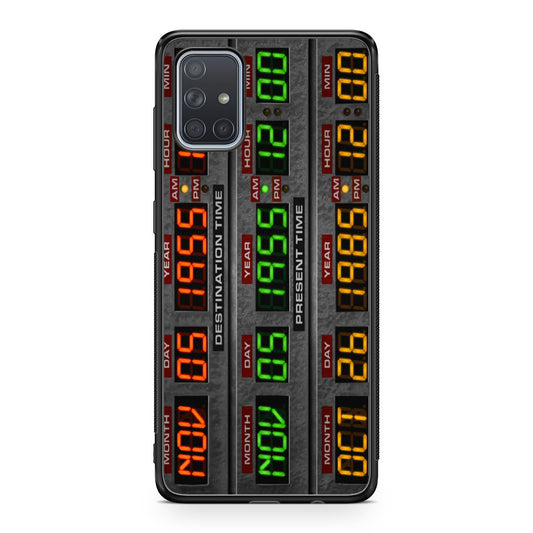Back To The Future Time Circuits Galaxy A51 / A71 Case