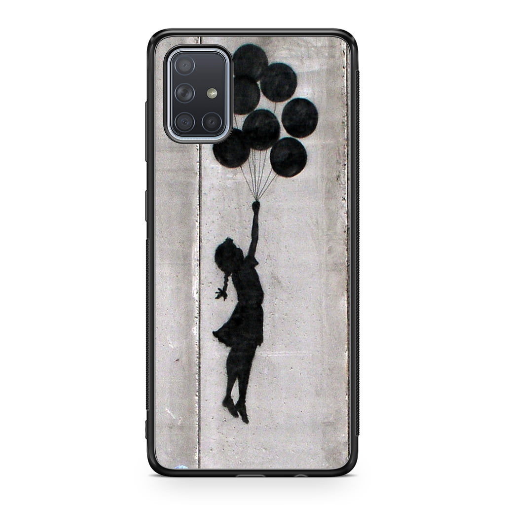 Banksy Girl With Balloons Galaxy A51 / A71 Case