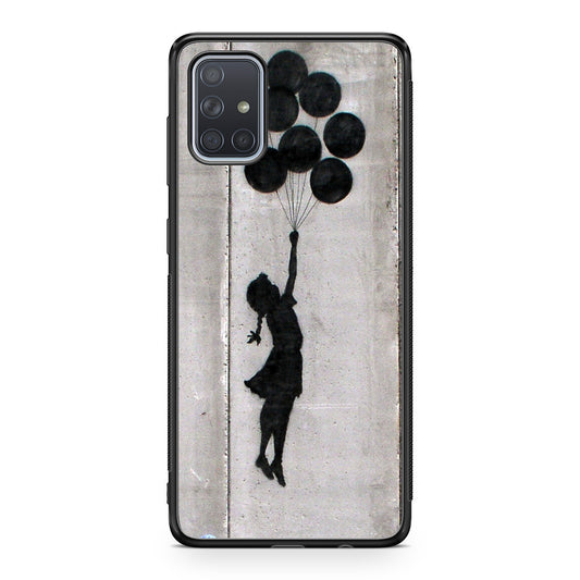 Banksy Girl With Balloons Galaxy A51 / A71 Case