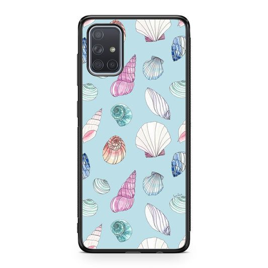 Beach Shells Pattern Galaxy A51 / A71 Case