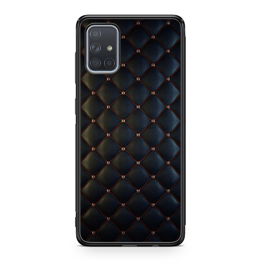 Black Royal Pattern Galaxy A51 / A71 Case