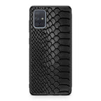 Black Snake Skin Texture Galaxy A51 / A71 Case