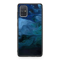 Blue Abstract Art Galaxy A51 / A71 Case