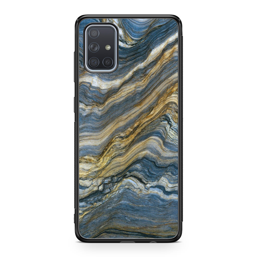 Blue Wave Marble Galaxy A51 / A71 Case