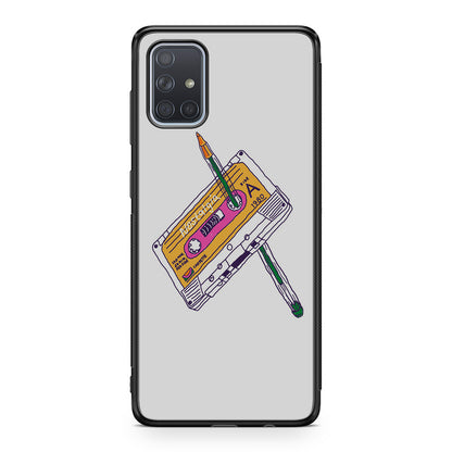 Cassete Tape Old Galaxy A51 / A71 Case