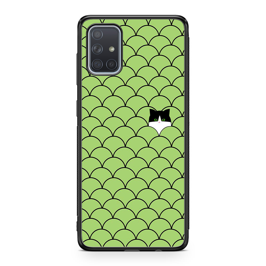 Cat Circles Galaxy A51 / A71 Case