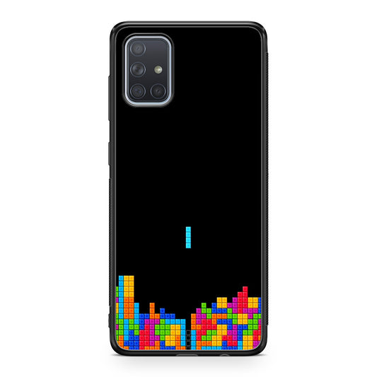 Classic Video Game Tetris Galaxy A51 / A71 Case