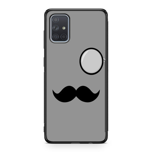 Classy Mustache Galaxy A51 / A71 Case
