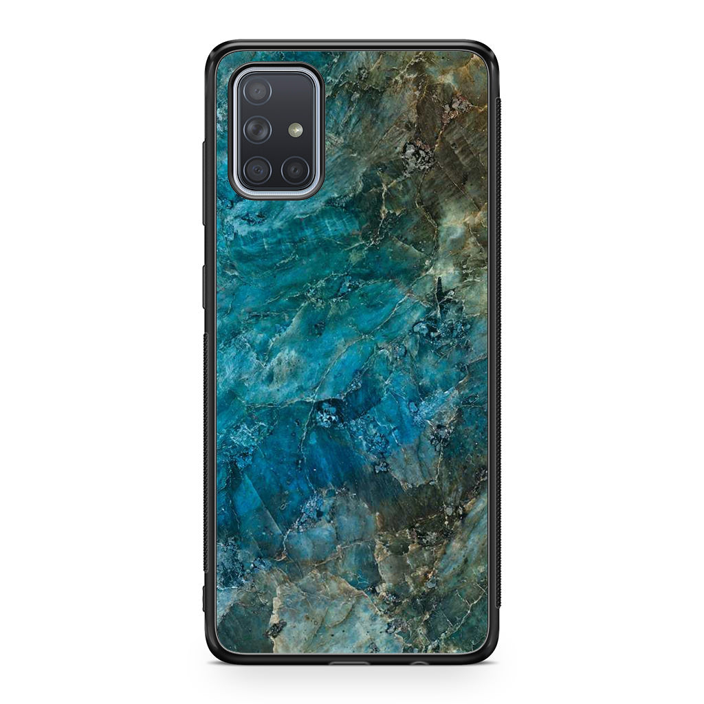Deep Ocean Marble Galaxy A51 / A71 Case