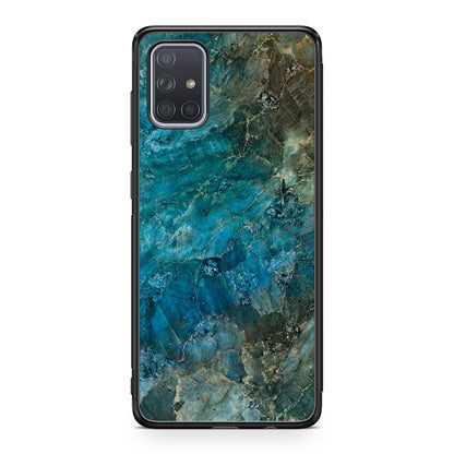 Deep Ocean Marble Galaxy A51 / A71 Case