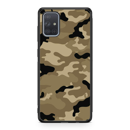 Desert Military Camo Galaxy A51 / A71 Case