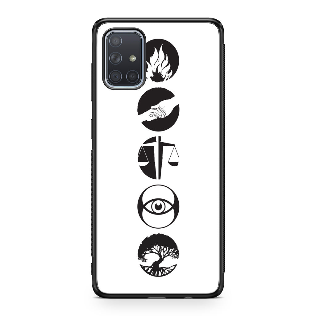 Divergent Factions Galaxy A51 / A71 Case