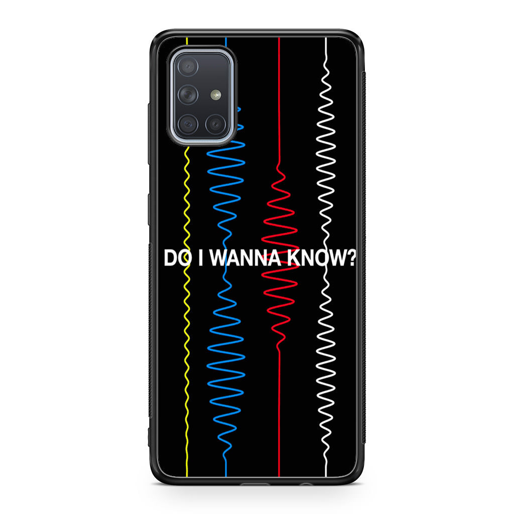 Do I Wanna Know Four Strings Galaxy A51 / A71 Case