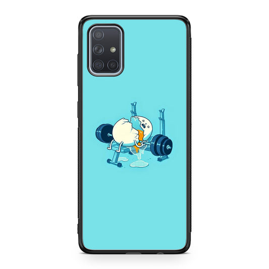 Egg Accident Workout Galaxy A51 / A71 Case