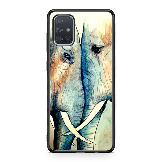 Elephants Sadness Galaxy A51 / A71 Case