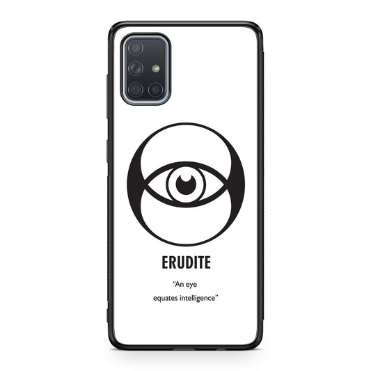 Erudite Divergent Faction Galaxy A51 / A71 Case