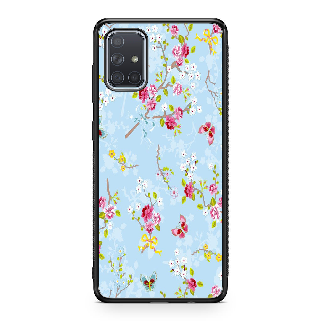 Floral Summer Wind Galaxy A51 / A71 Case