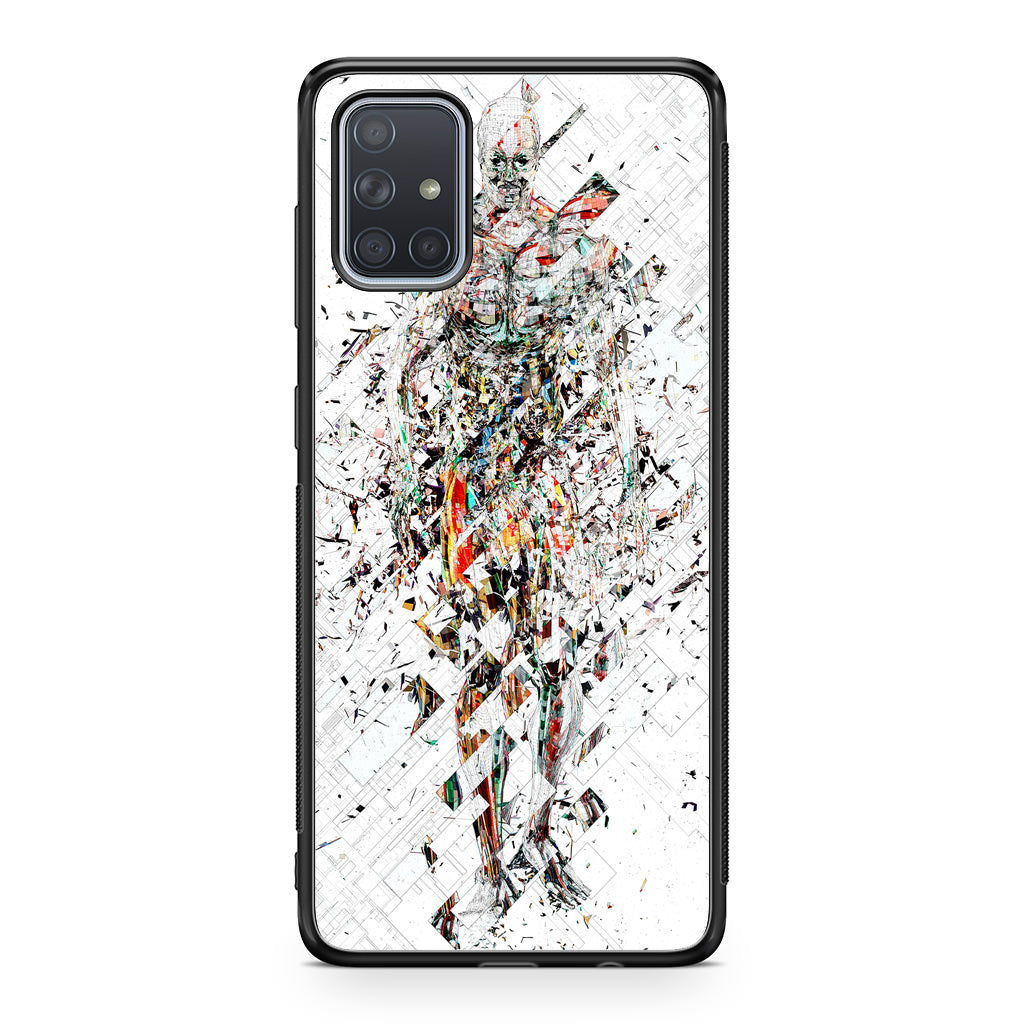Fragmantacia Art Human Abstract Galaxy A51 / A71 Case