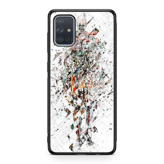 Fragmantacia Art Human Abstract Galaxy A51 / A71 Case