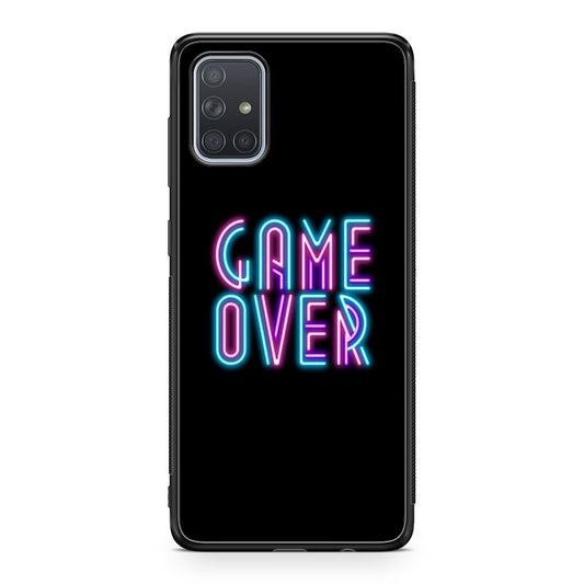 Game Over Neon Galaxy A51 / A71 Case