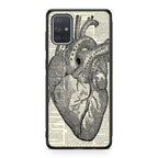Heart Book Art Galaxy A51 / A71 Case