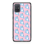Horned Whales Pattern Galaxy A51 / A71 Case