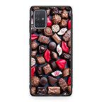 I Love Choco Pattern Galaxy A51 / A71 Case