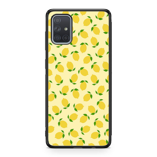 Lemons Fruit Pattern Galaxy A51 / A71 Case