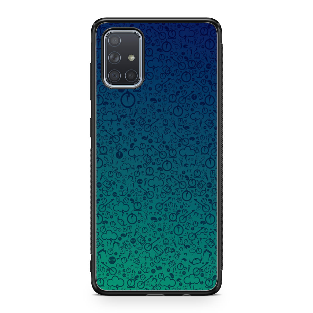 Lightning Bolt Symbol Galaxy A51 / A71 Case