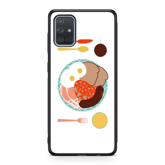 London Breakfast Galaxy A51 / A71 Case