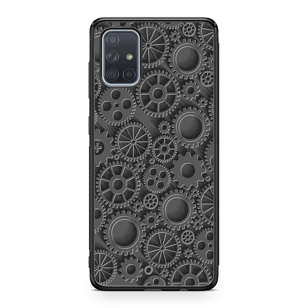 Mechanical Gears Galaxy A51 / A71 Case