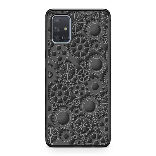 Mechanical Gears Galaxy A51 / A71 Case