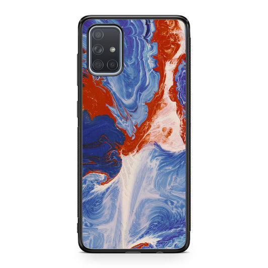 Mixed Paint Art Galaxy A51 / A71 Case