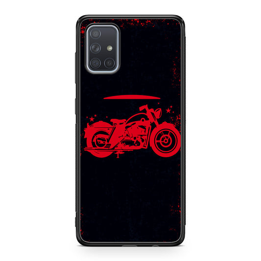 Motorcycle Red Art Galaxy A51 / A71 Case
