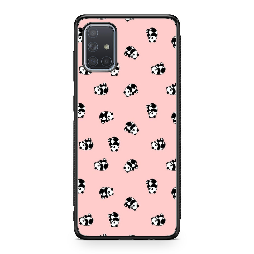 Pandas Pattern Galaxy A51 / A71 Case