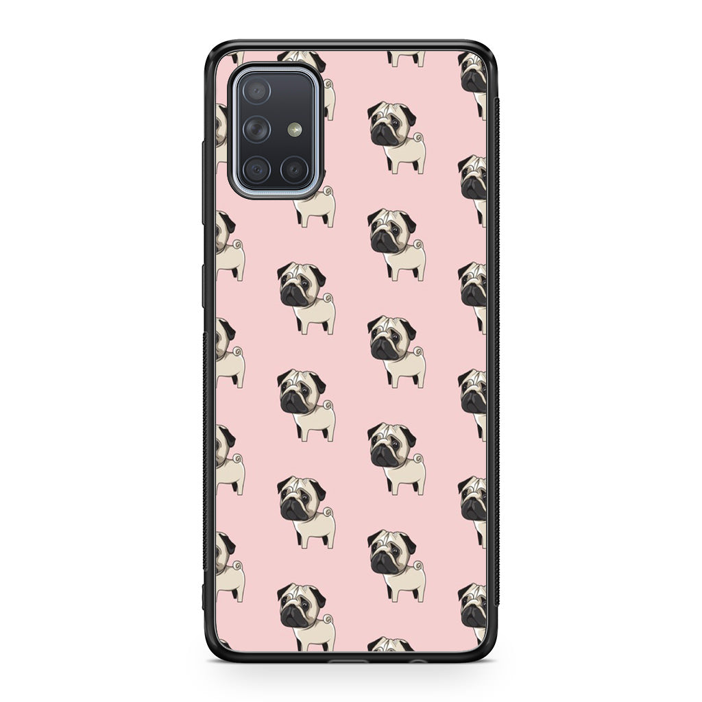 Pugs Pattern Galaxy A51 / A71 Case