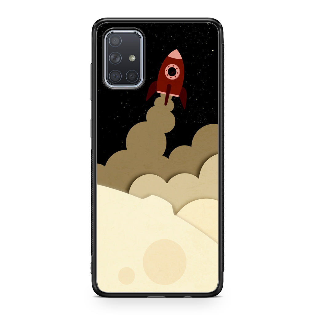 Rocket Ship Galaxy A51 / A71 Case