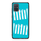 Rock–paper–scissors Zebra Crossing Galaxy A51 / A71 Case