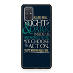 Sirius Black Quotes Galaxy A51 / A71 Case