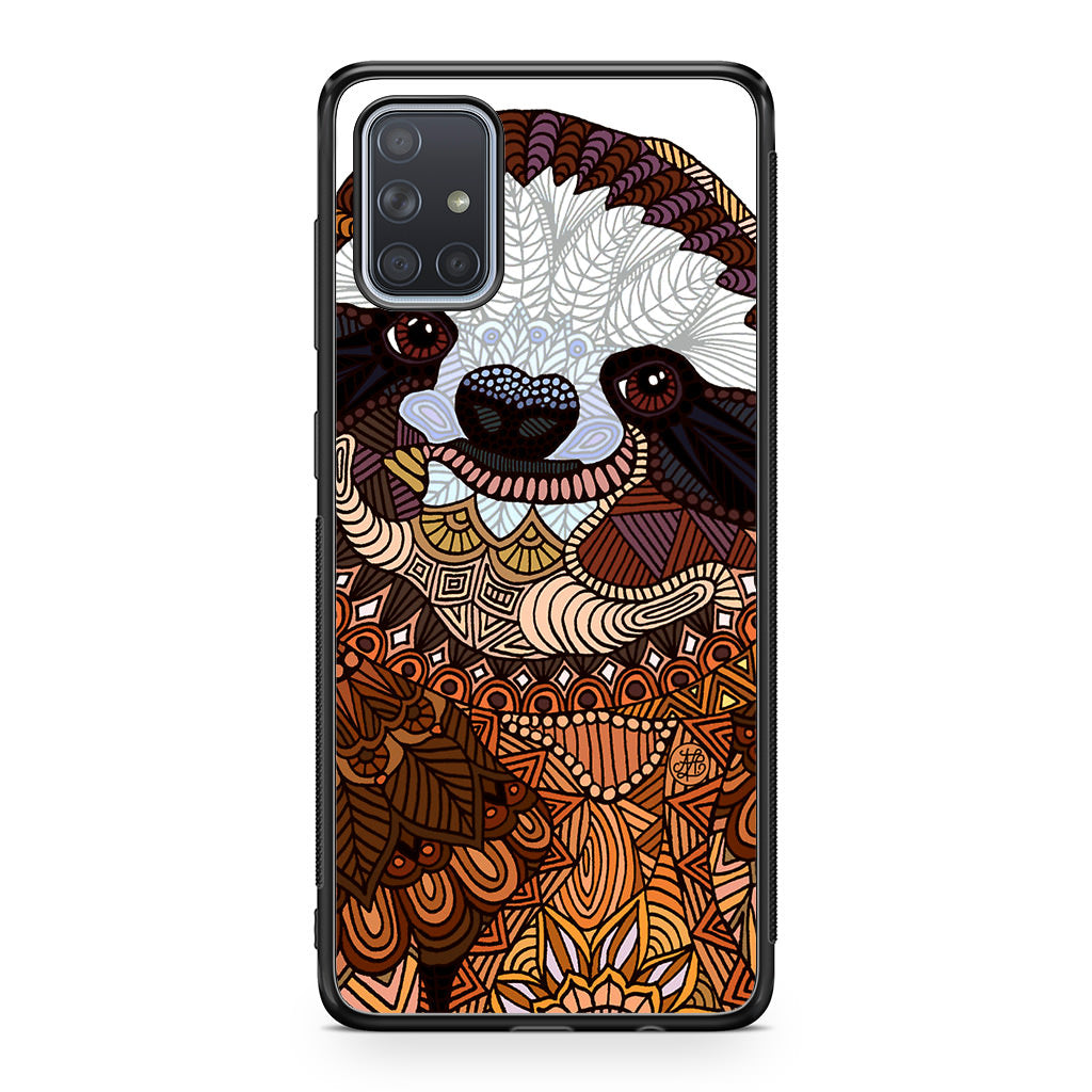 Sloth Ethnic Pattern Galaxy A51 / A71 Case